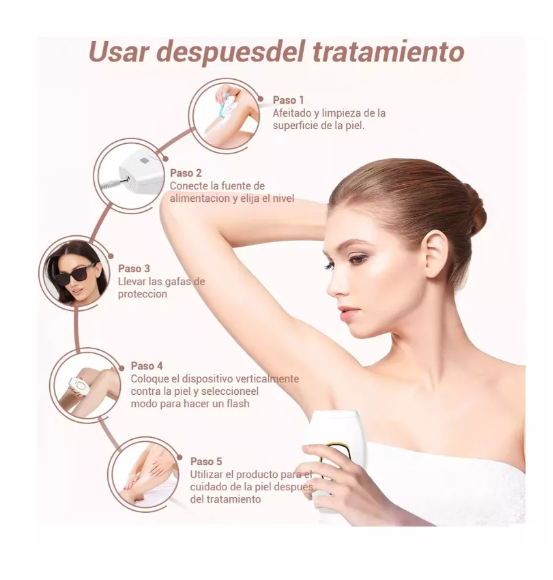 Depilador Láser IPL Profesional