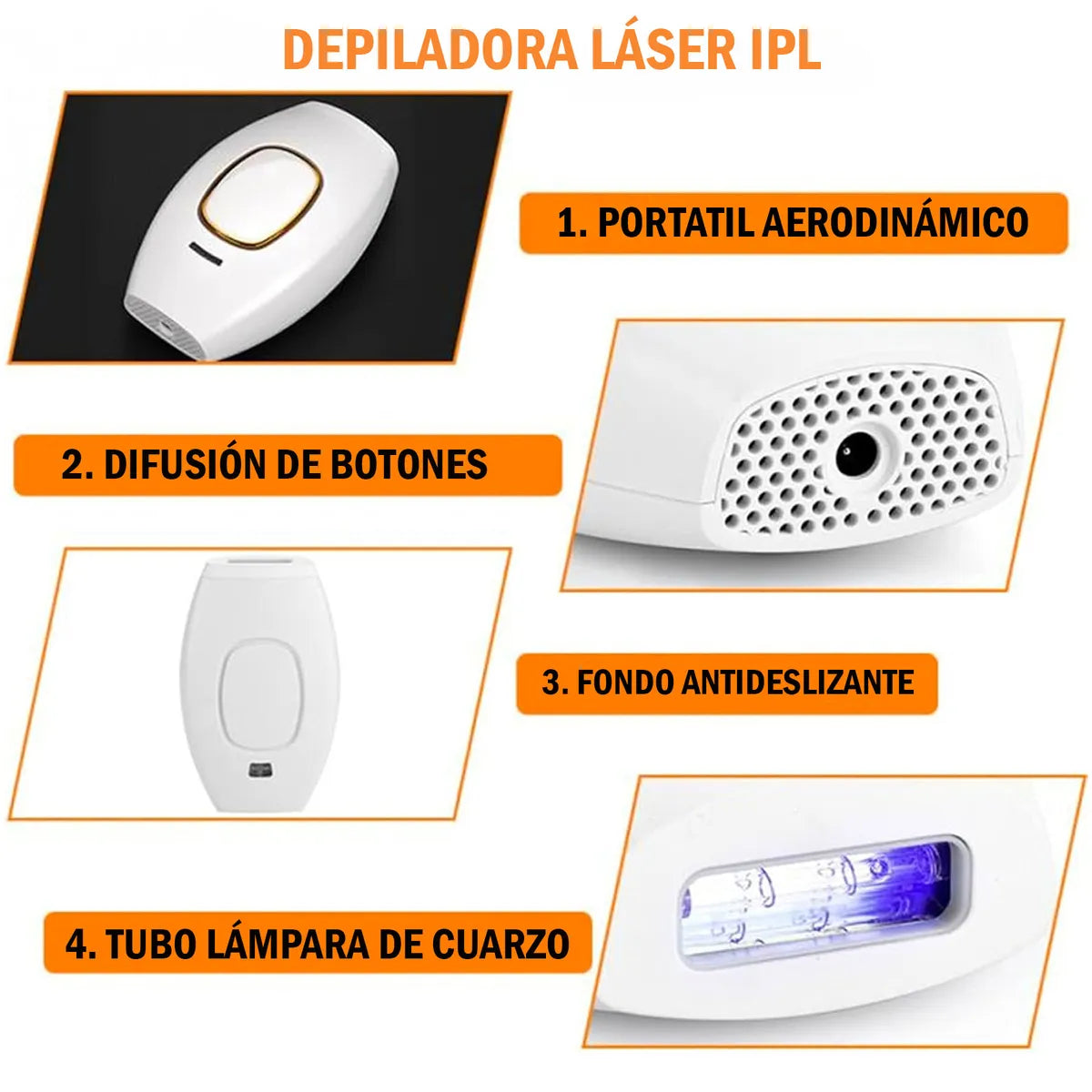 Depilador Láser IPL Profesional